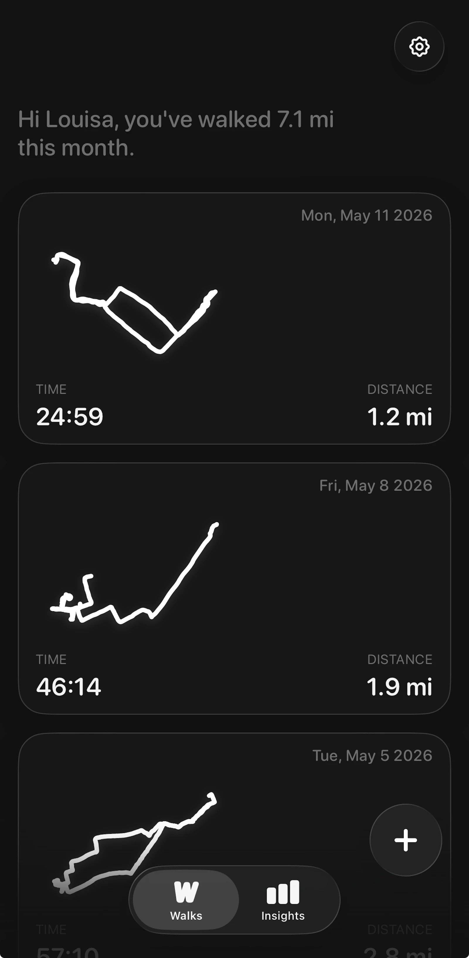 Walk: Routes & Reminders screenshot 1