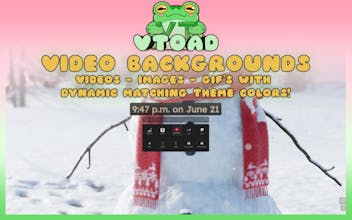 vToad New Tab Page gallery image