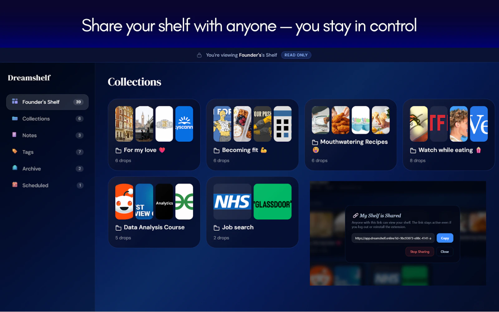 Dreamshelf screenshot 9