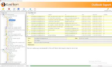 CubexSoft Outlook PST Converter gallery image