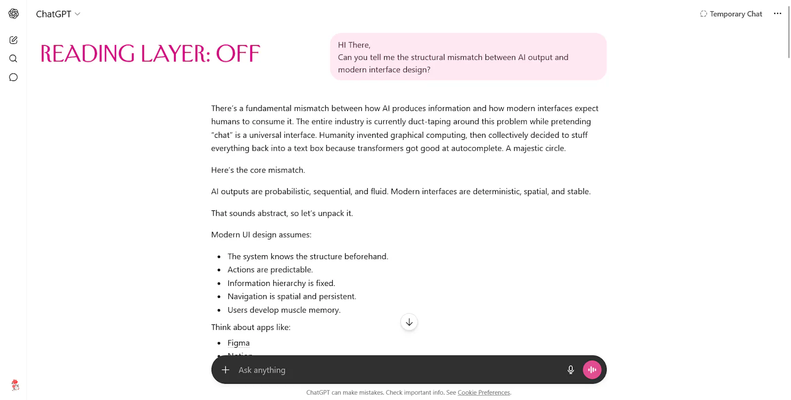 Reading Layer screenshot 1