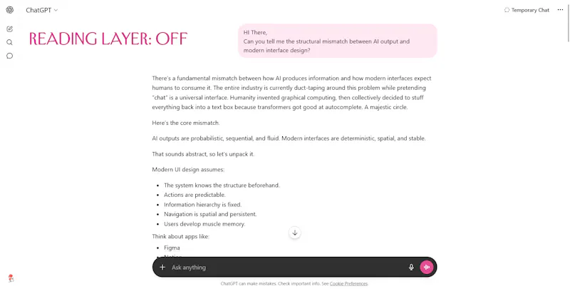 Reading Layer screenshot 1