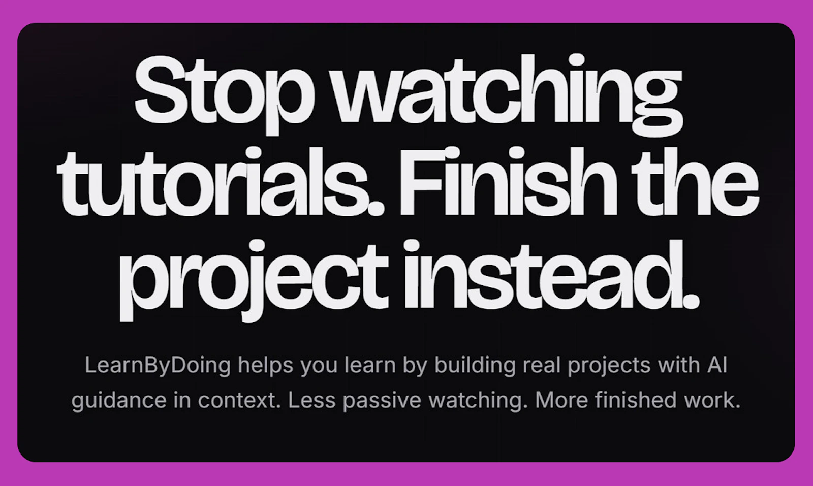 LearnByDoing screenshot 2