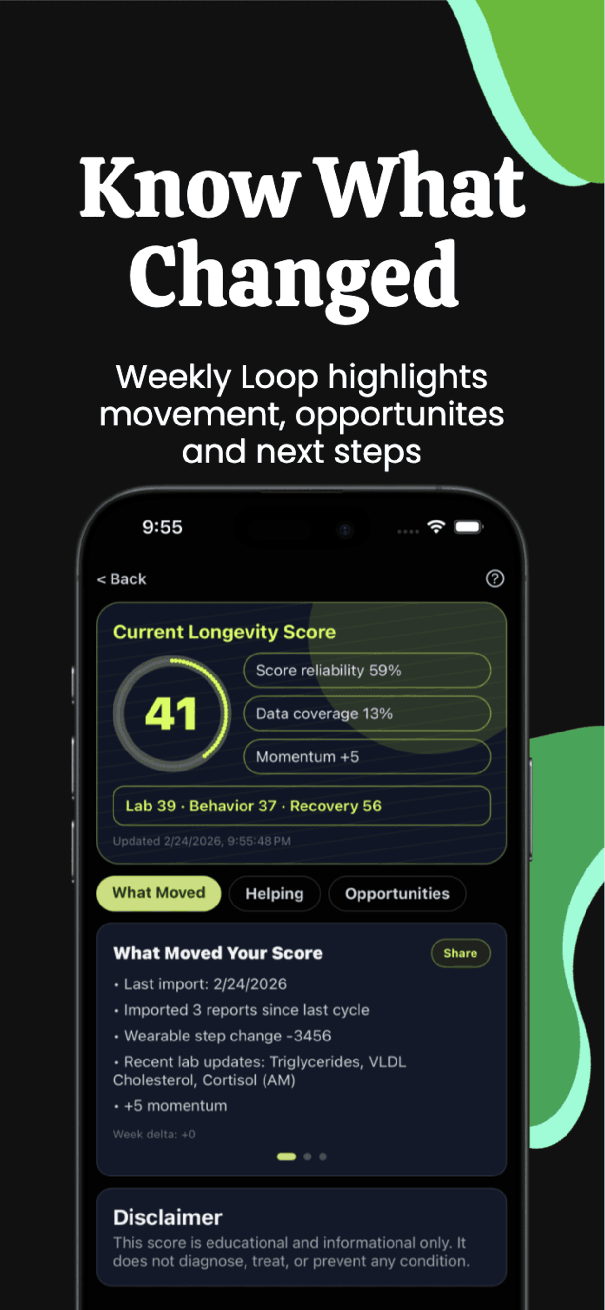 BioTrace: Longevity Tracker gallery image