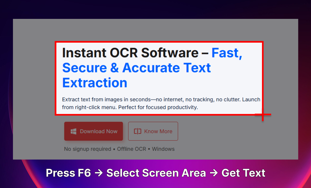 Mídia 7 de Kaizen OCR - OCR totalmente offline com 100 idiomas de suporte.Privacidade total