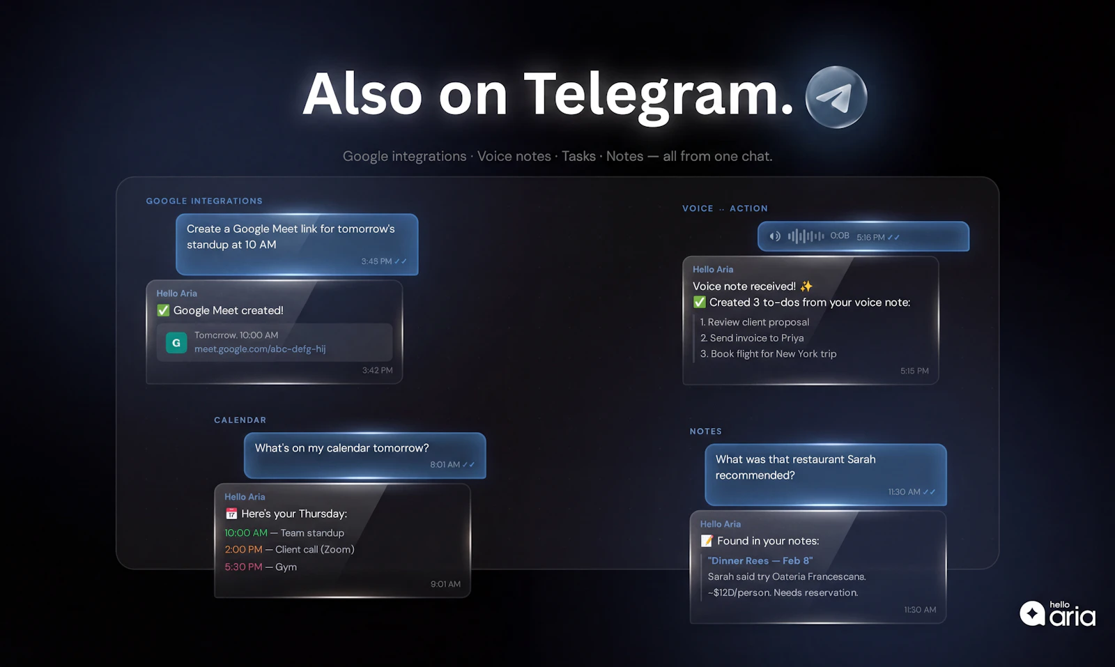 Hello Aria screenshot 6