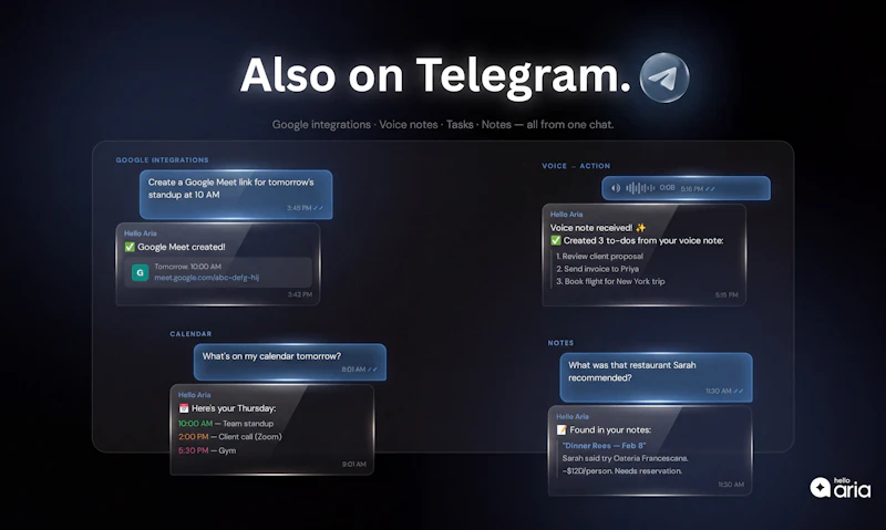 Hello Aria screenshot 6