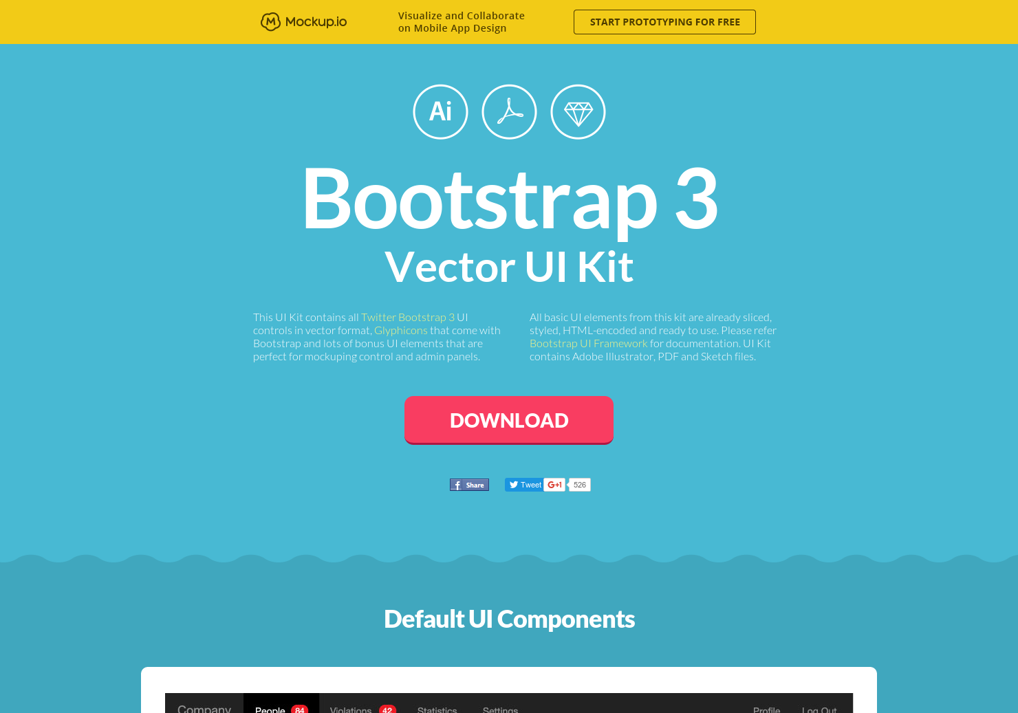 Bootstrap UI Kit
