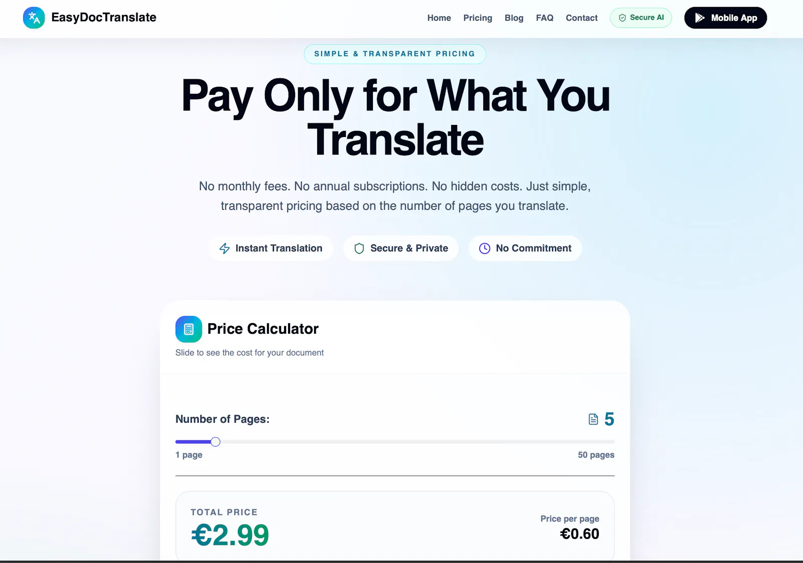 EasyDocTranslate screenshot 5