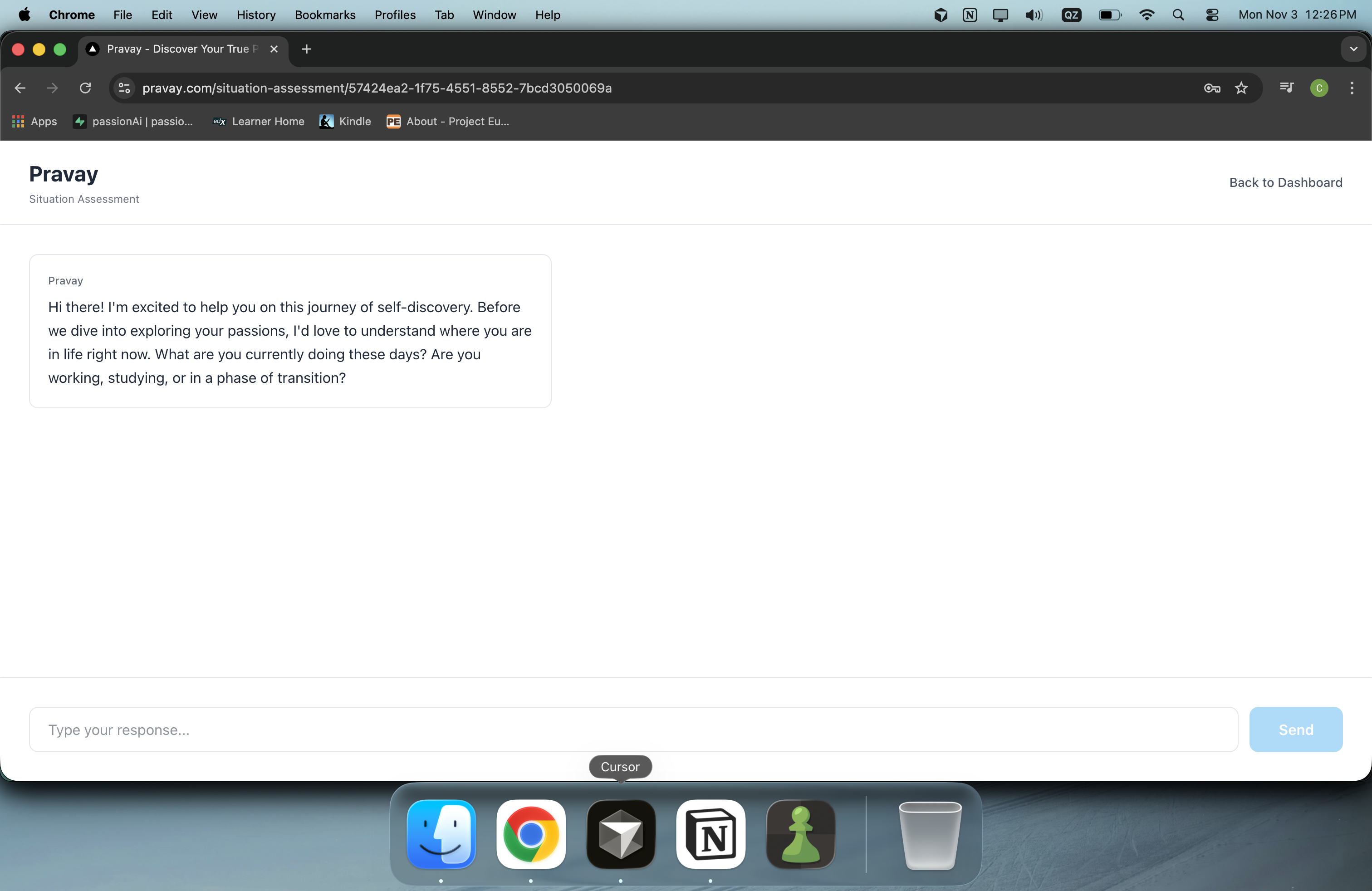 Pravay - Main screenshot showing features and interface
