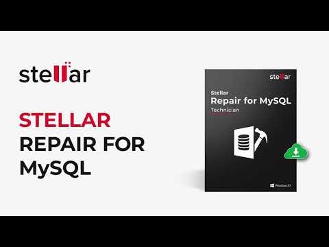 Stellar Repair for MySQL gallery image