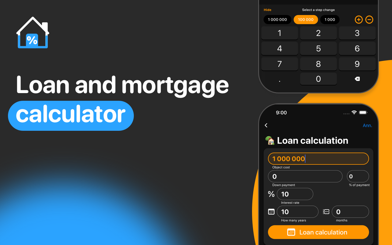 Loan and Mortgage Calculator media 1