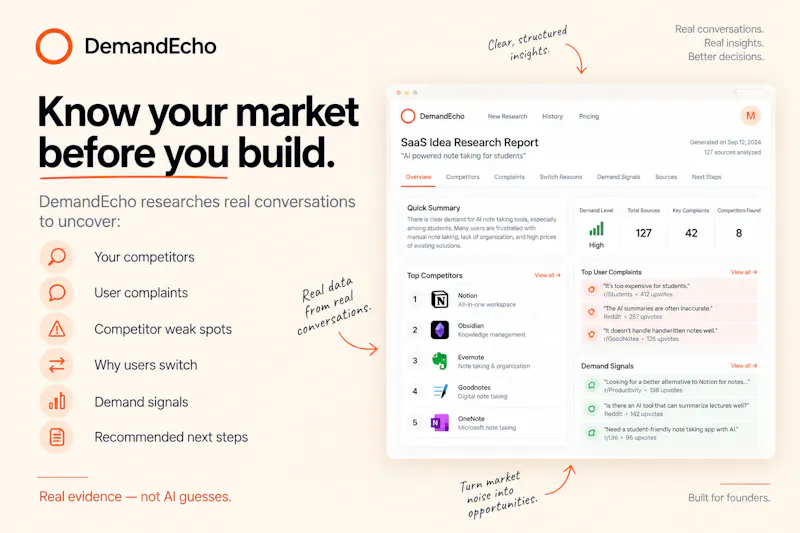 DemandEcho screenshot 2