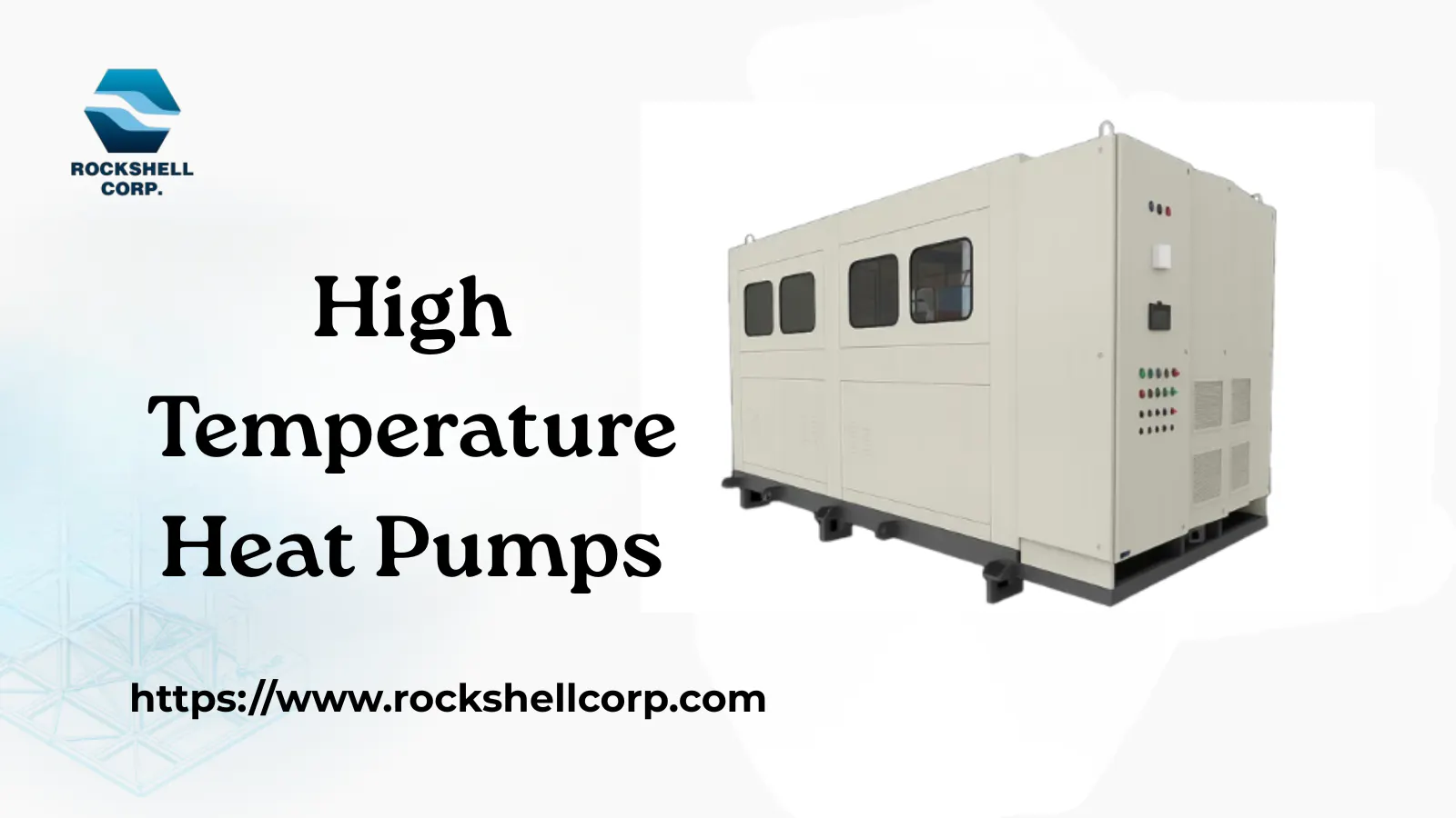High Temperature Heat Pumps | Rockshell 專案橫幅