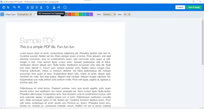 TechnoHelps PDF Studio screenshot 6
