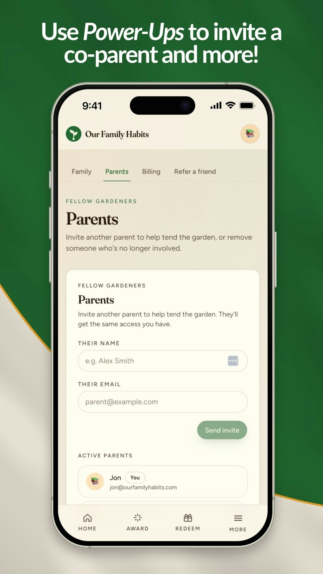 Our Family Habits App gallery image