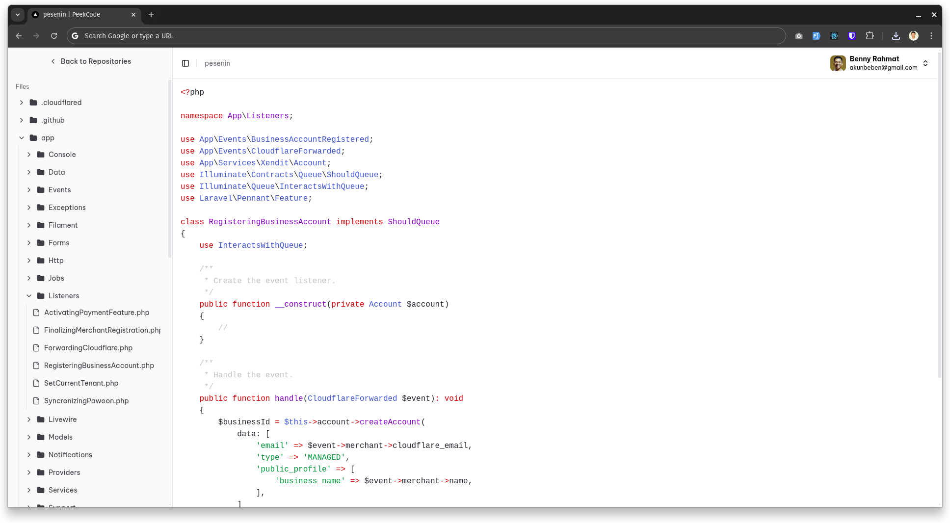 PeekCode gallery image
