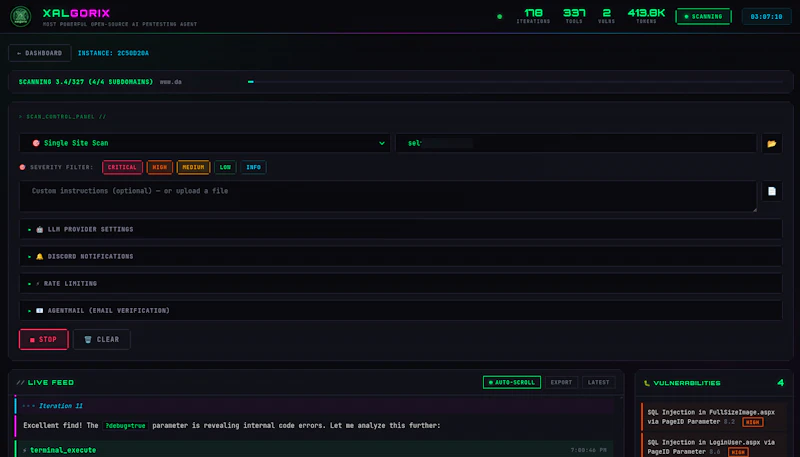 Xalgorix screenshot 3