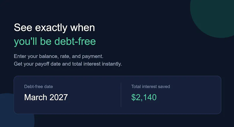 DebtFreePathways screenshot 2