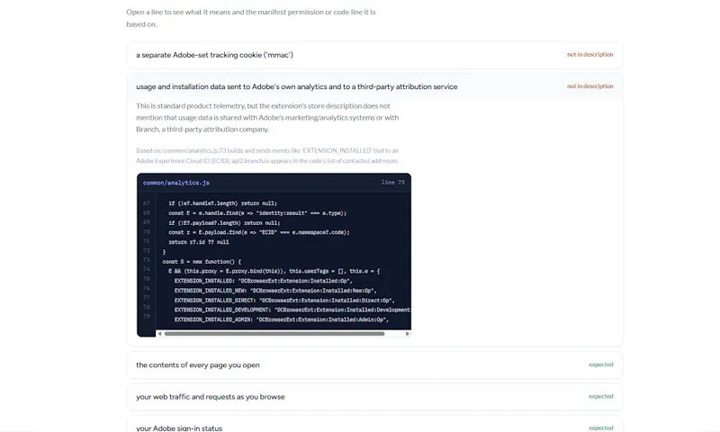Is Extension Safe? screenshot 3