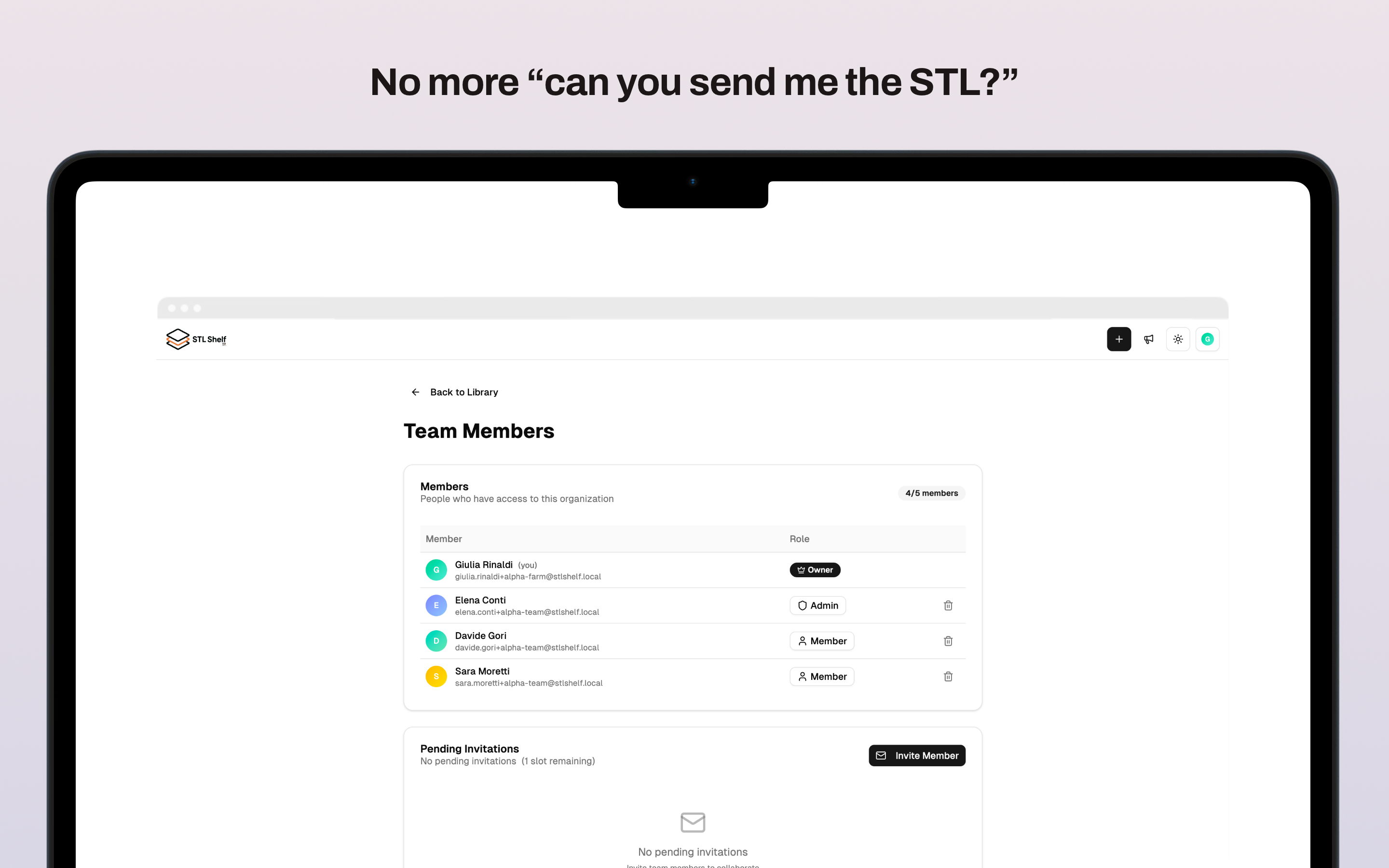 STL Shelf gallery image