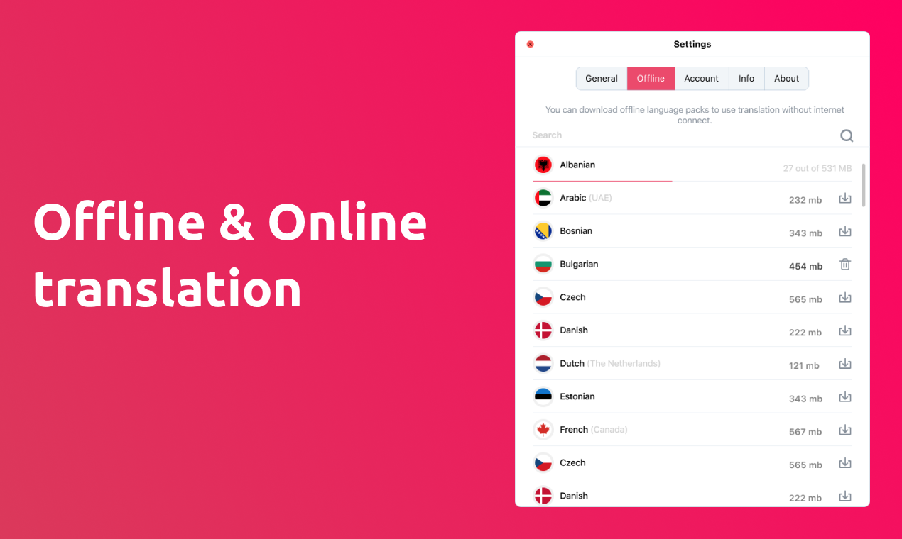 Lingvanex Translator for Desktop gallery image