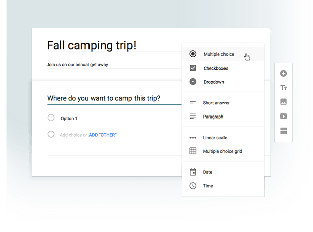 The New(ish) Google Forms gallery image