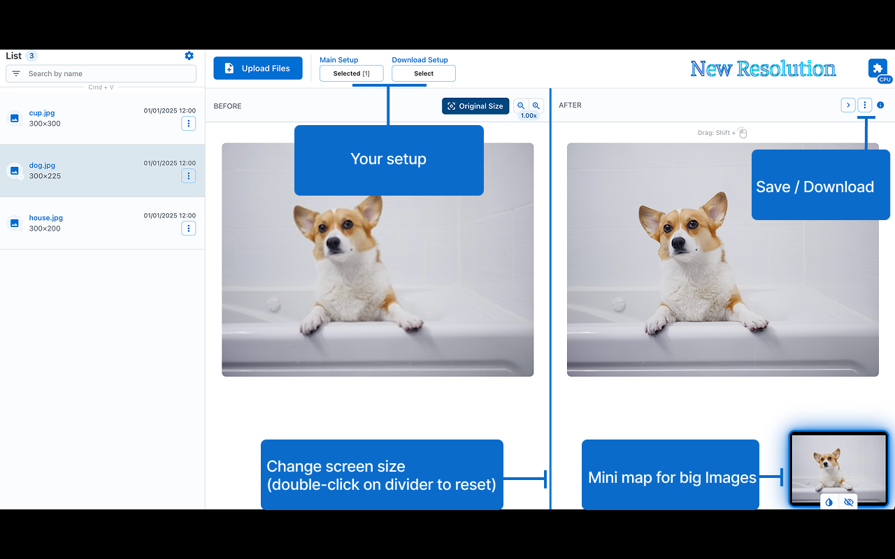 New Resolution gallery image
