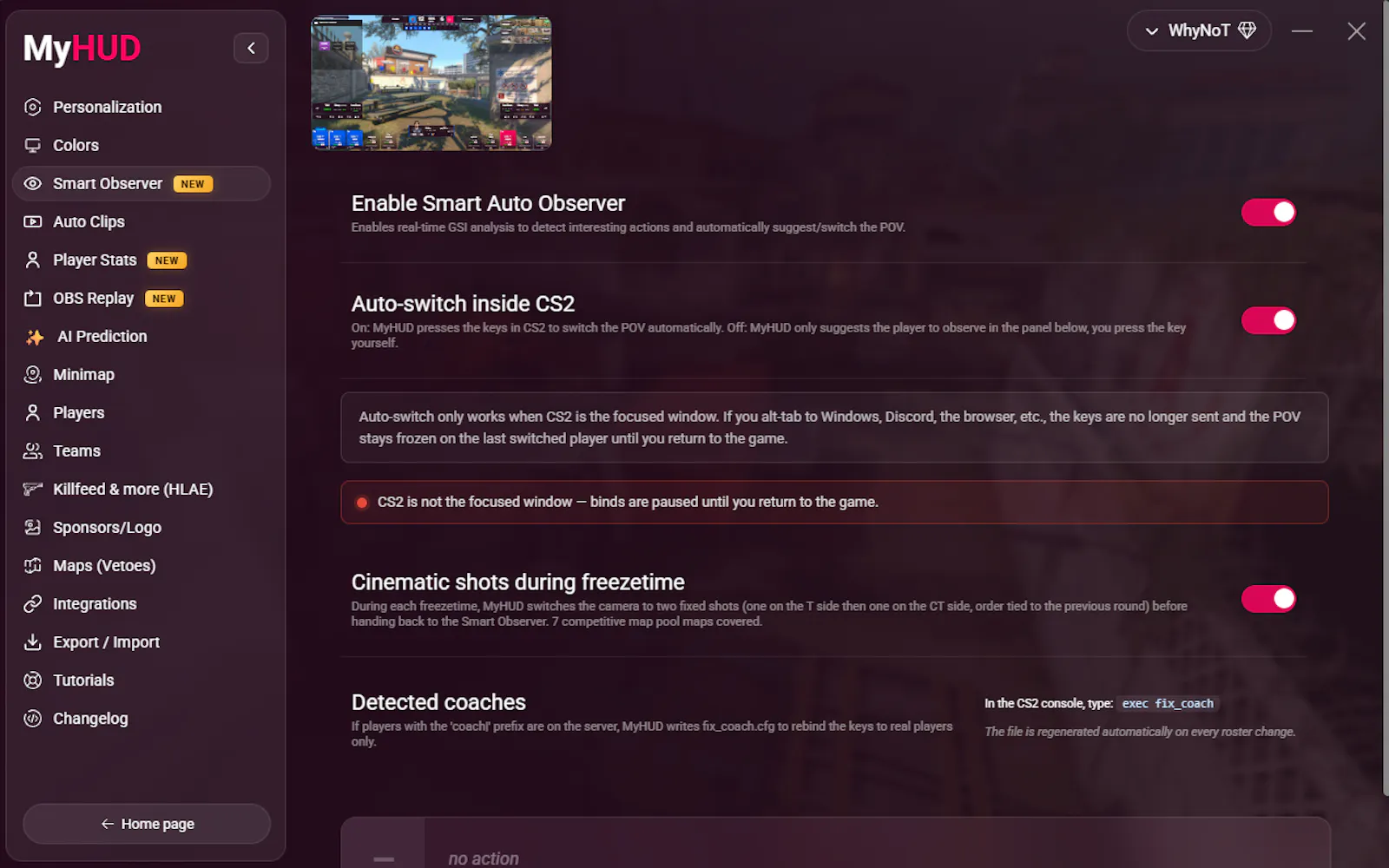 MyHUD screenshot 5