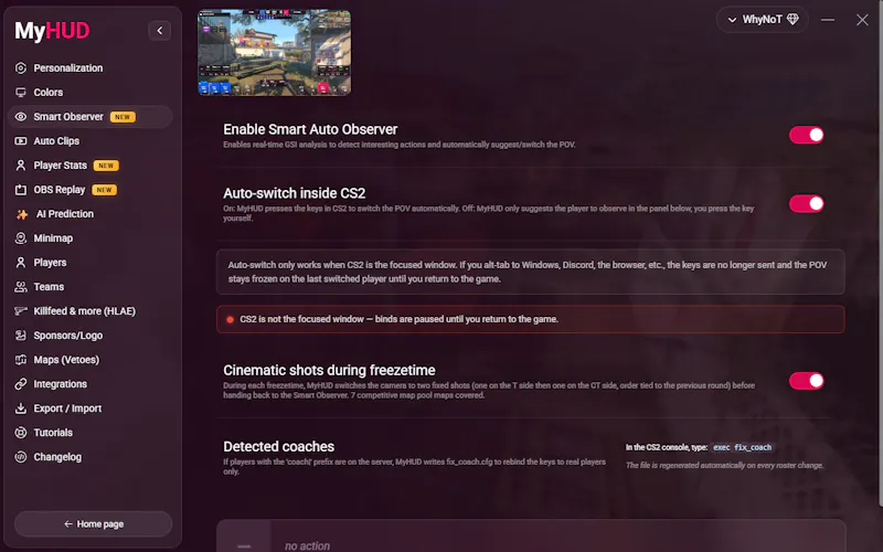 MyHUD screenshot 5
