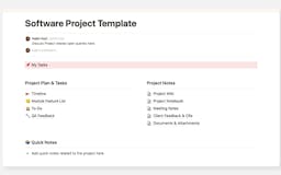Software Project Management Template media 1