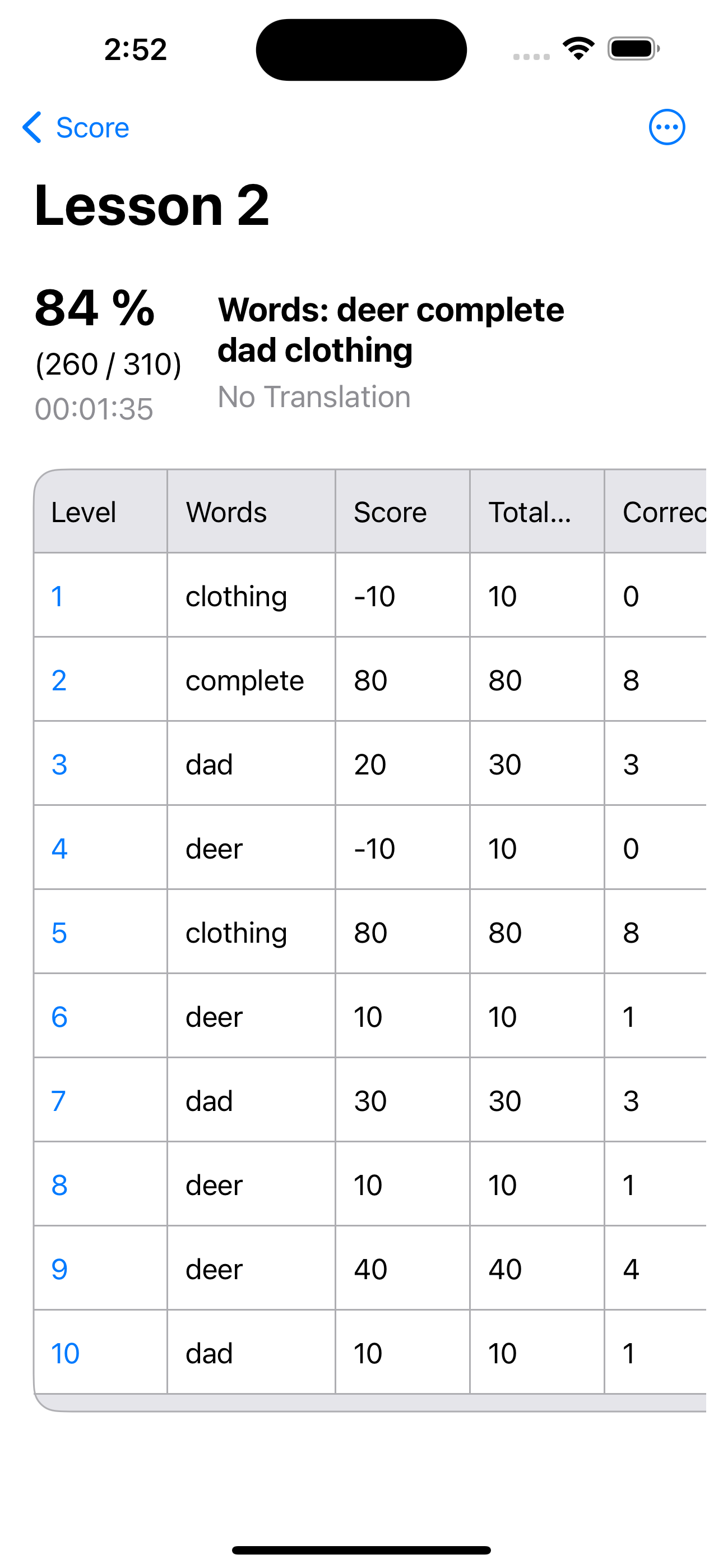 Mídia 3 de Jogos de vocabulário Mingki - Jogue jogos de palavras em widgets