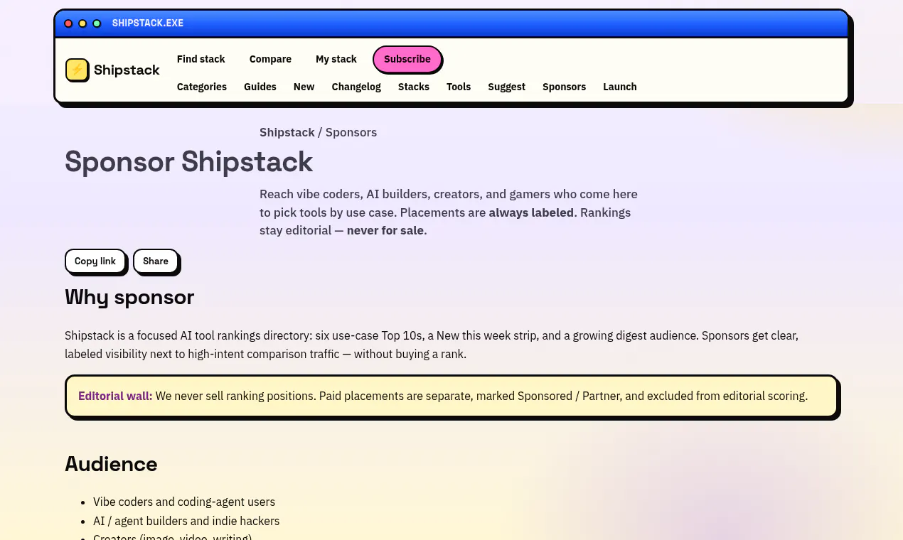 Shipstack gallery image