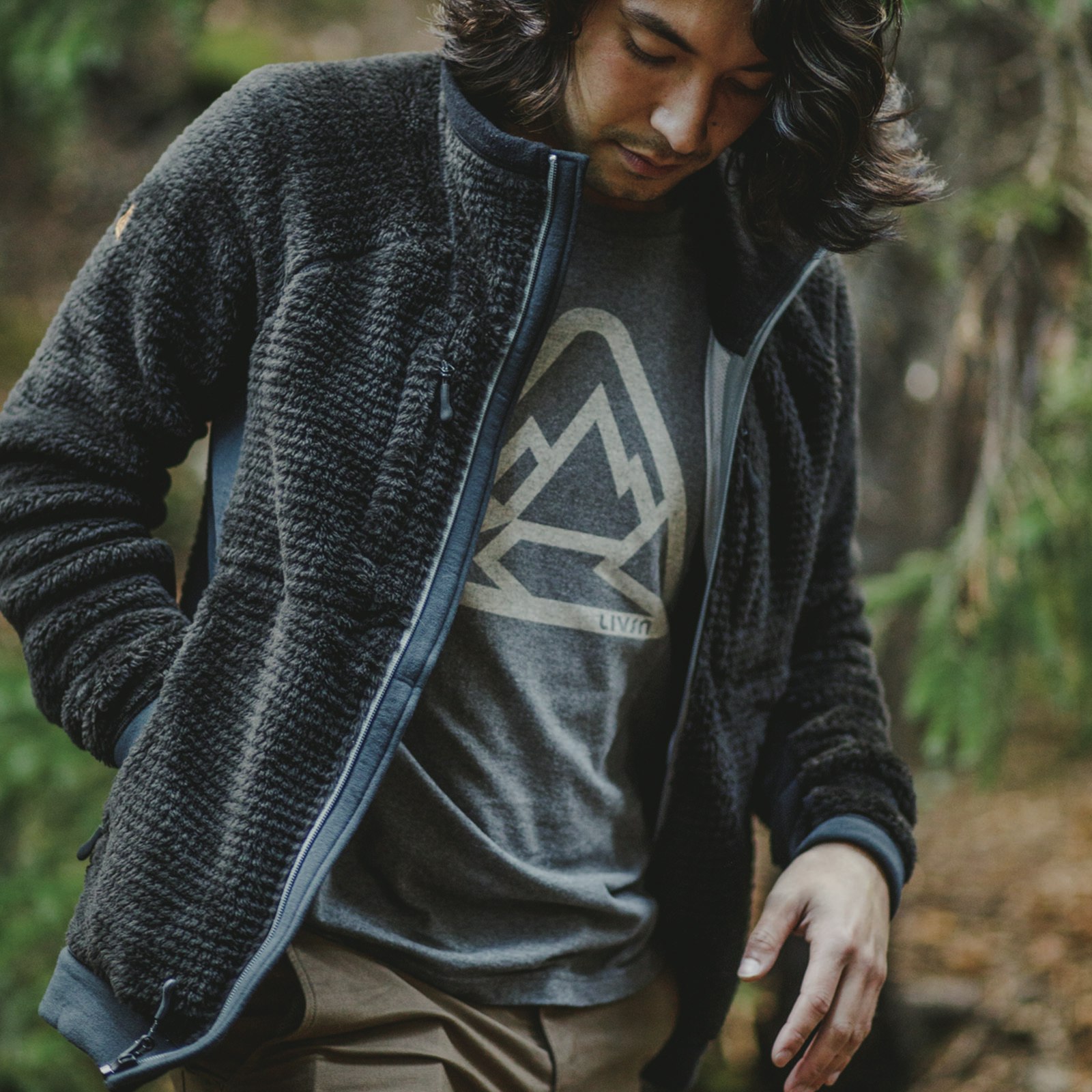 Hi-Wool Fleece & Flex Canvas Pants gallery image