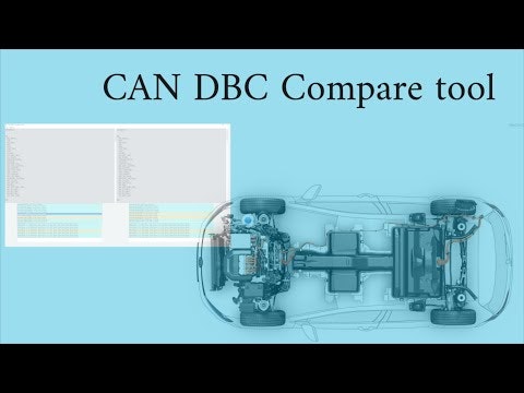 CAN DBC Compare tool gallery image