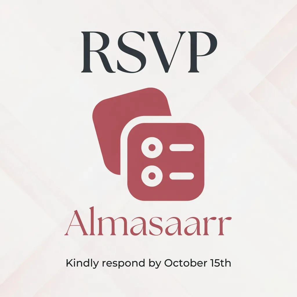 RSVP · Almasaarr Infotech gallery image