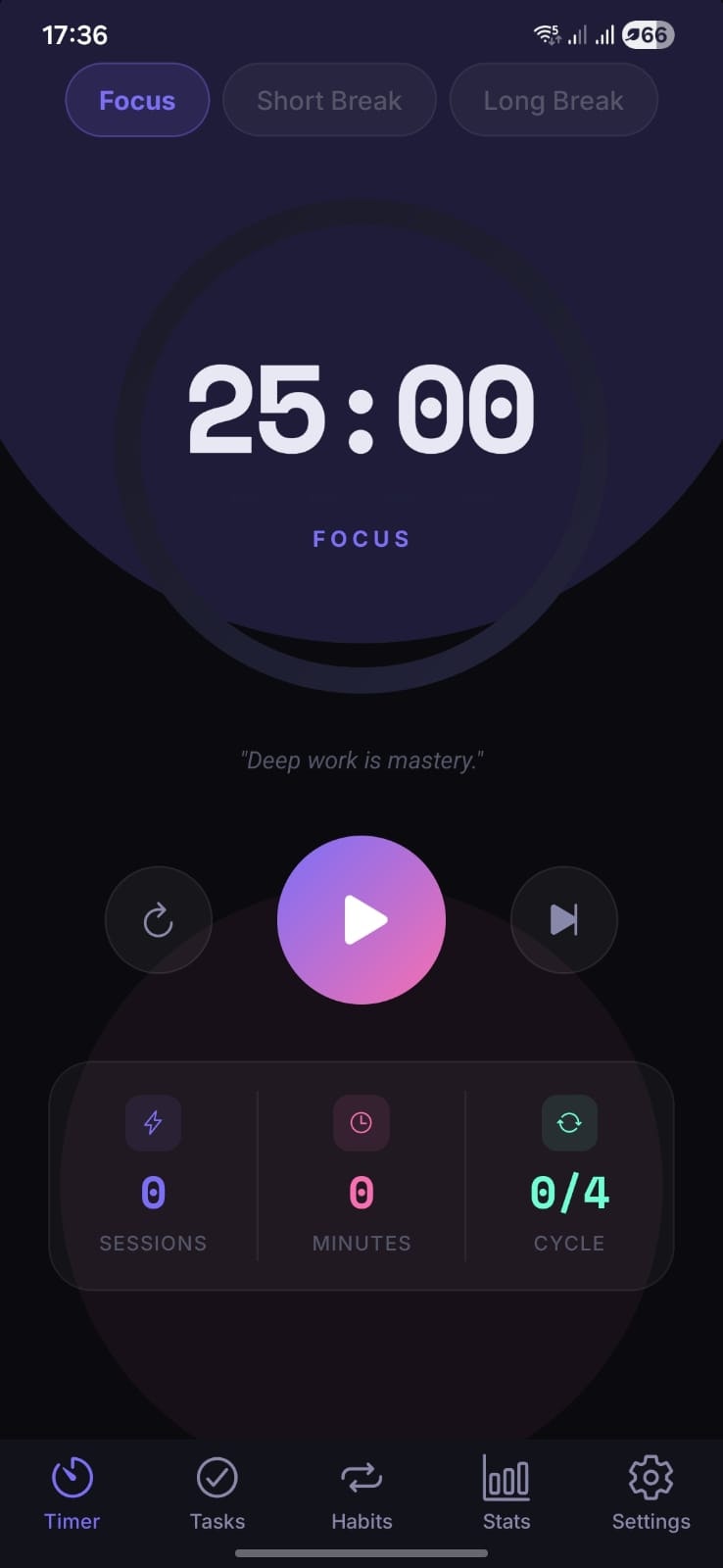 ZenFlow : Task Manager & Focus gallery image