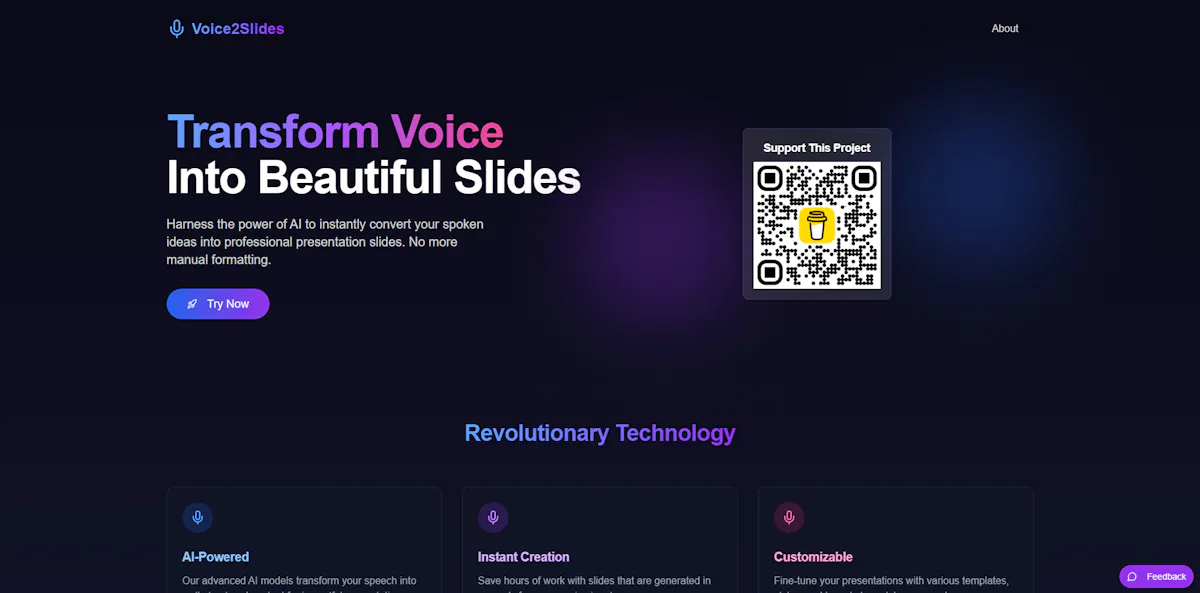Voice2Slides