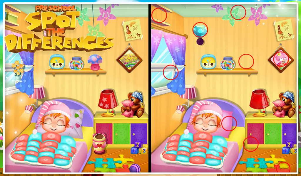 Preschool Spot The Difference gallery image