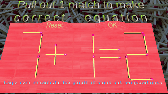 Simple Math 3D Games: Matches Equation gallery image
