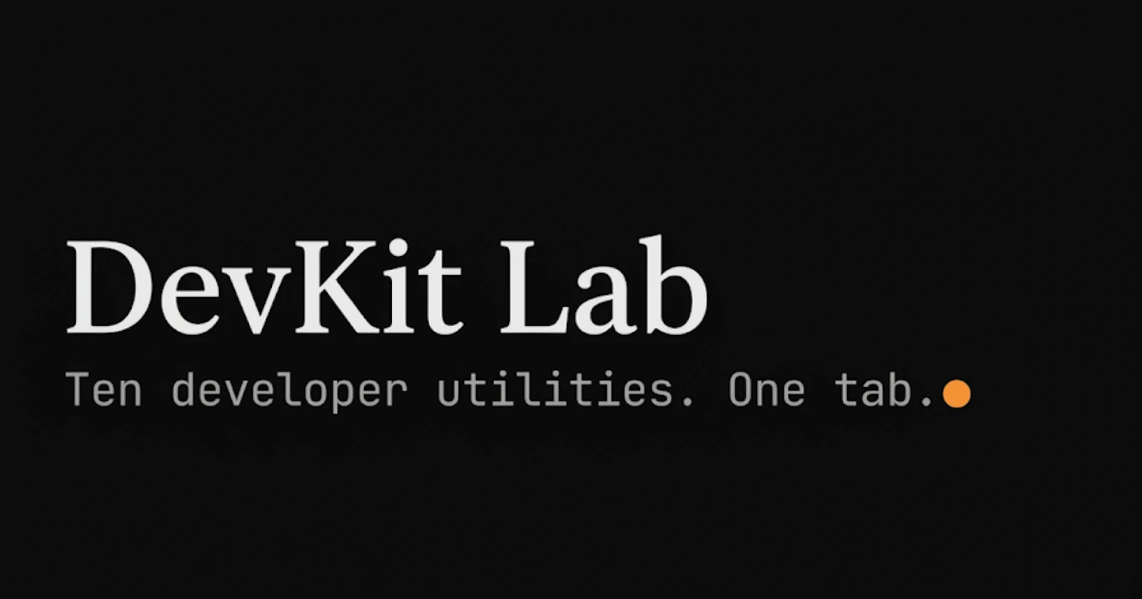 DevKit Lab screenshot 2