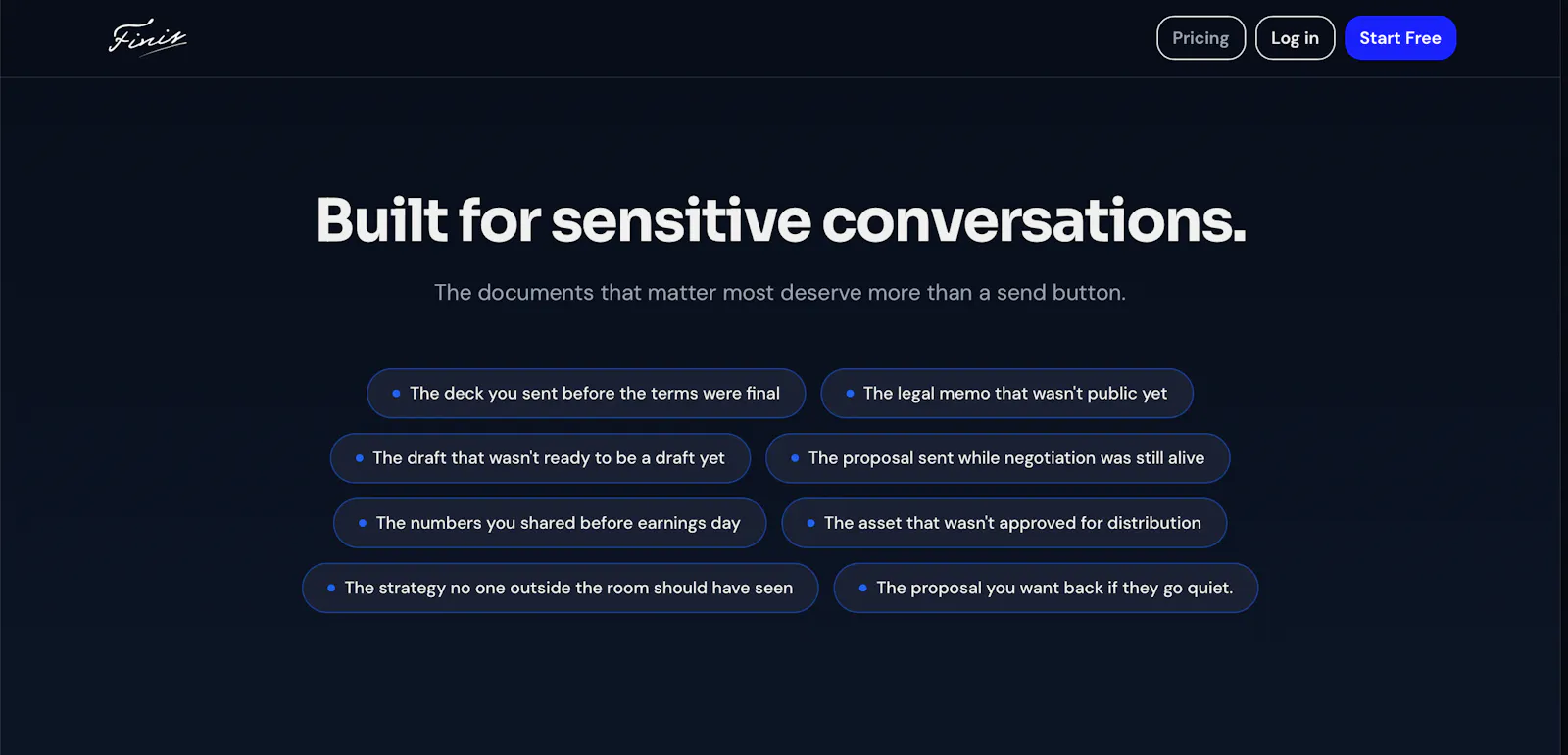 finis.email screenshot 5