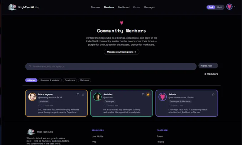 HighTechAttic screenshot 3