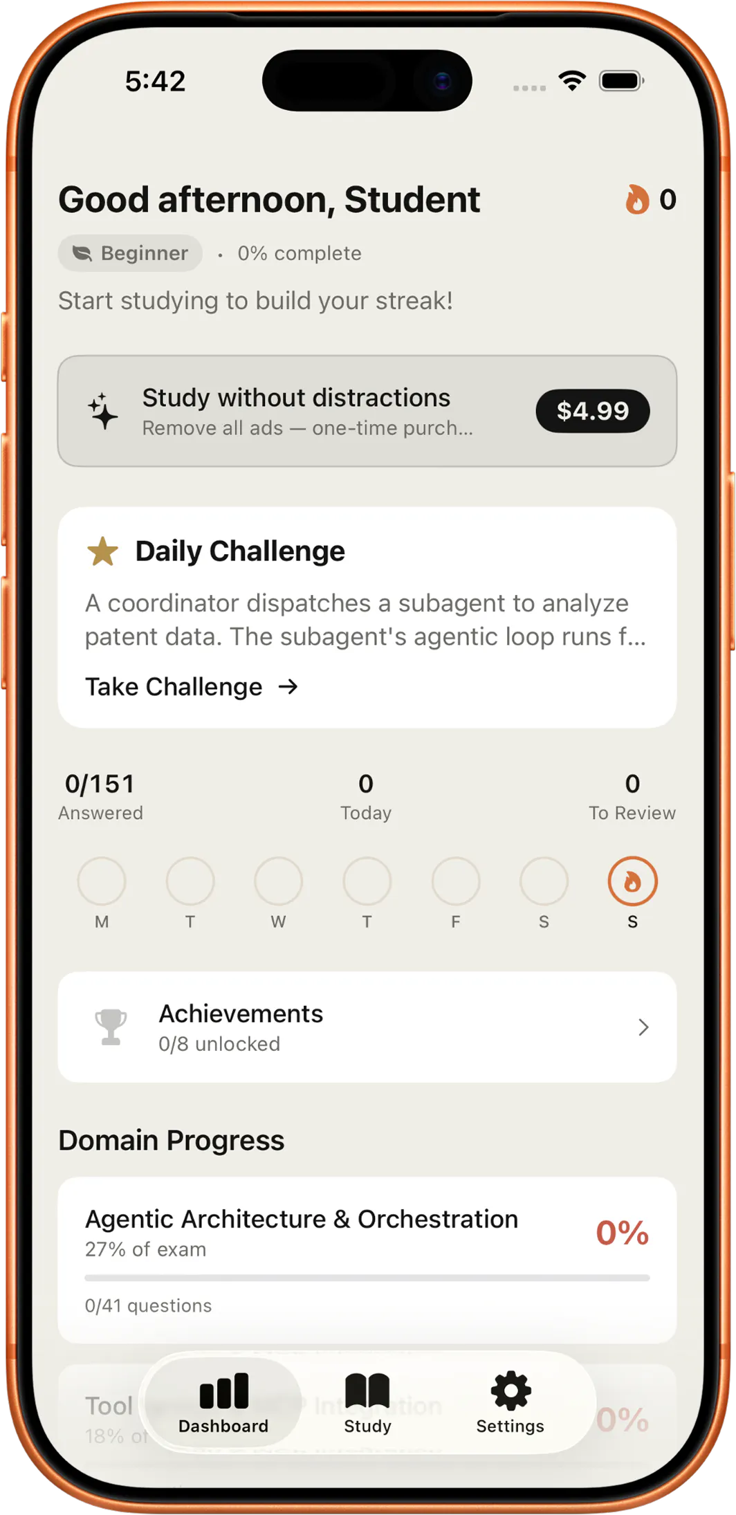 Banner del producto Certly: Claude Cert Exam Prep