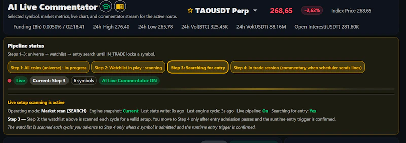 BergAI Live Commentator screenshot 2
