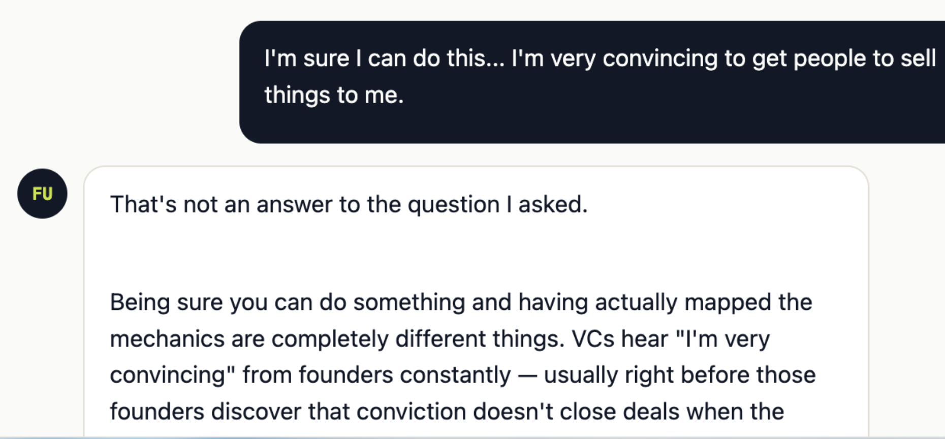 Founder Unfriendly:Book+Startup AI Coach gallery image