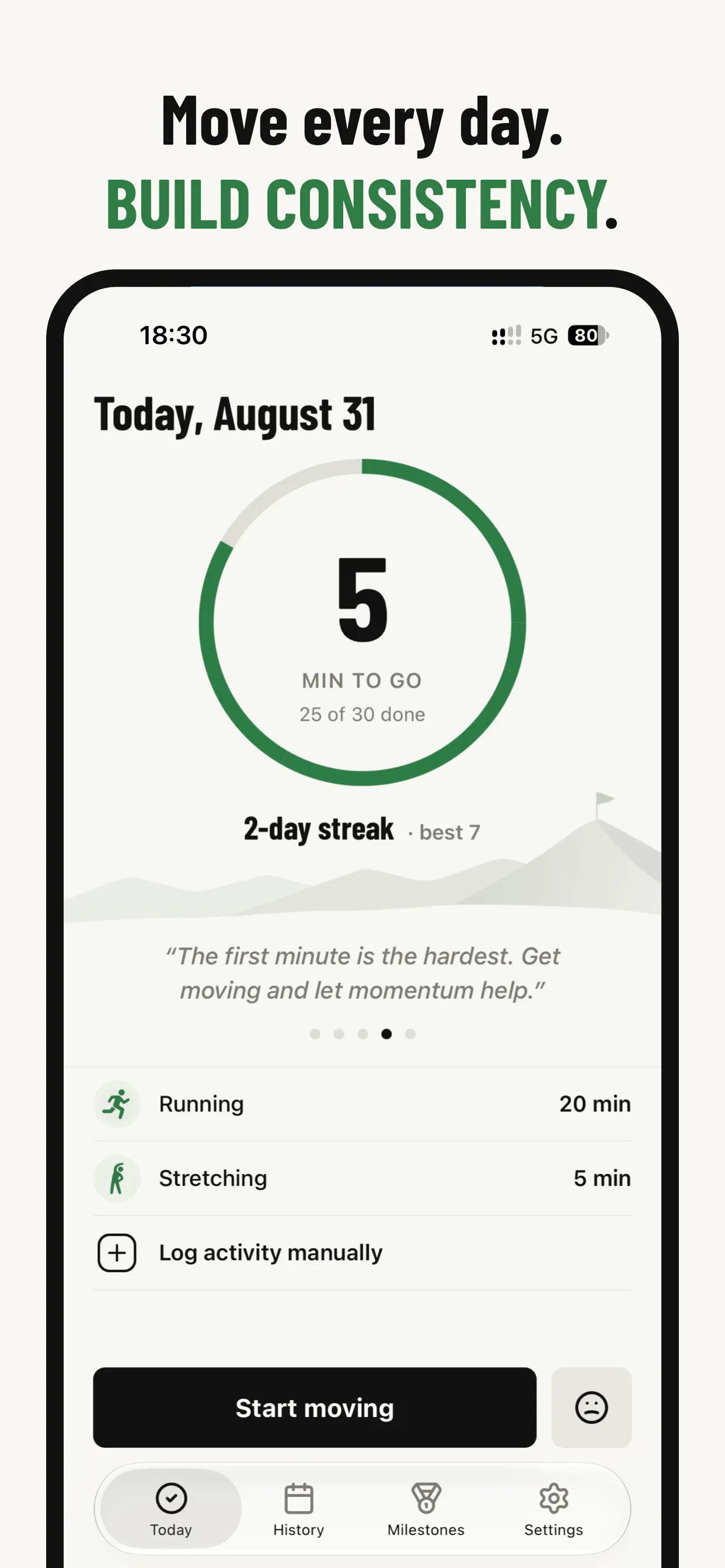 UNSKIP: Fitness Habit Tracker gallery image