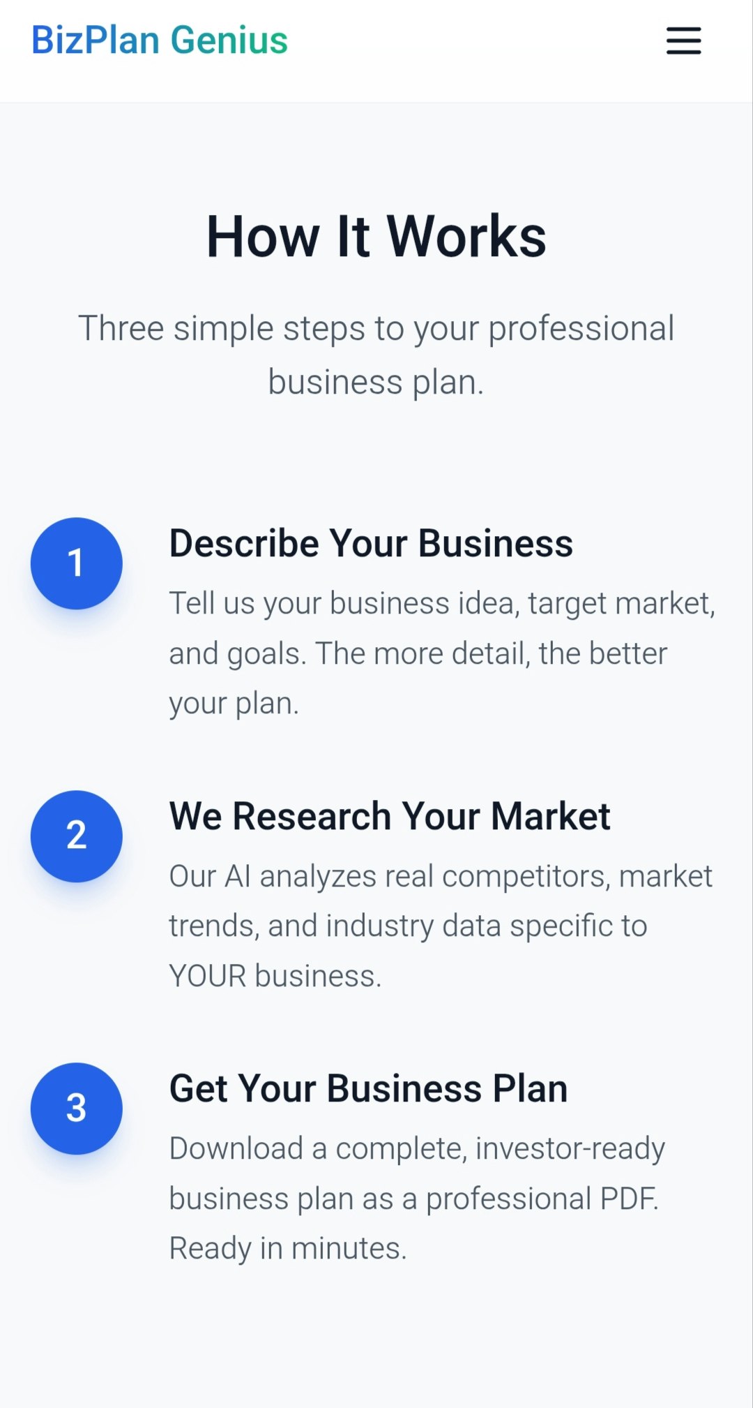 BizPlan Genius gallery image