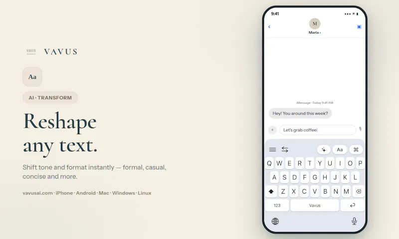Vavus Keyboard screenshot 9