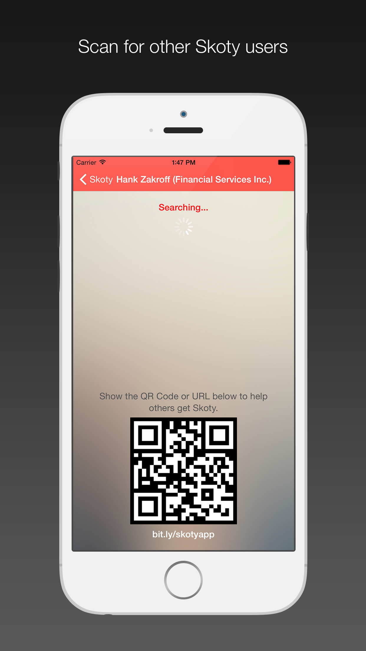 Skoty - Beam your Contact Card from your Watch or iPhone gallery image